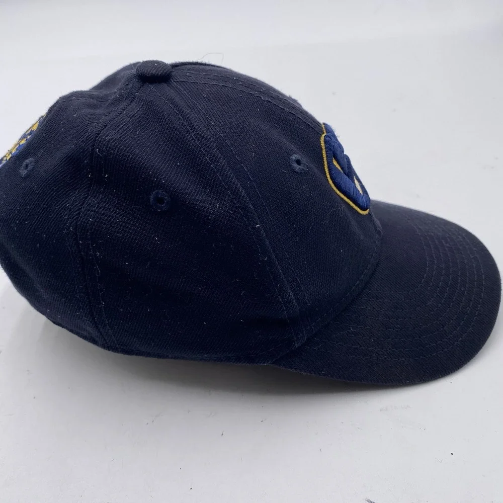 Milwaukee Brewers Child Hat New Era 9Forty ‎ Strapback Blue Cleaned SEE PICS